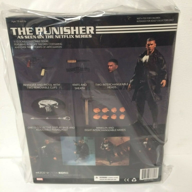 Marvel Punisher Action Figure [Netflix Version] - Walmart.com