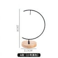thumbnail image 1 of Creative  Decoration Crafts G-type Iron Bracket Micro Landscape Hanging Glass Bottle Hanging Bottle Iron Frame Decoration, 1 of 6