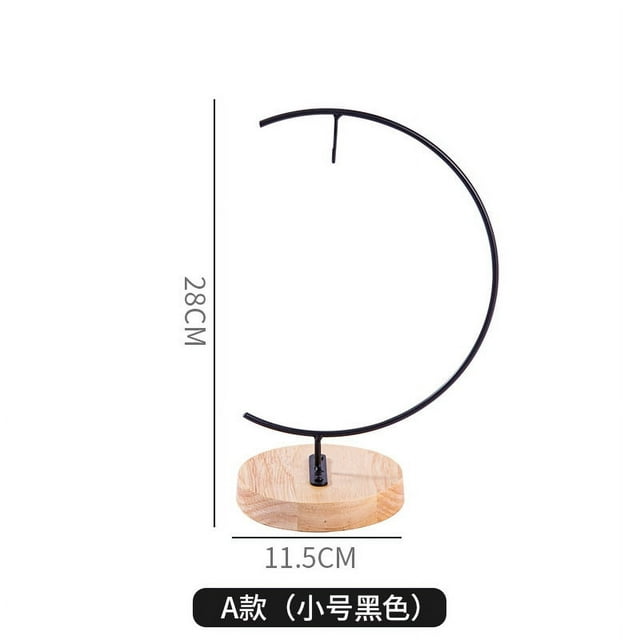 Creative Decoration Crafts G-type Iron Bracket Micro Landscape Hanging Glass Bottle Hanging Bottle Iron Frame Decoration