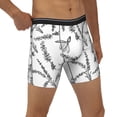 thumbnail image 5 of Sigee Lavender Flowers for Men's Boxer Briefs,Moisture Wicking and Breathable XX-Large, 5 of 9
