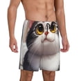 thumbnail image 5 of KLL Cute Cartoon Kitten for Men's 1-Pack Shorts,Sleep Pajama Shorts for Men Soft Pj Shorts Men's Pajama Bottoms Sleepwear -Medium, 5 of 7
