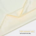 thumbnail image 2 of Unique Bargains 6 Pack Satin Pillowcase with Zipper, Queen, Pearl White, 2 of 8