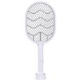 thumbnail image 2 of Electric Mosquito Killer, Mosquito Attraction 2-in-1, 3000V USB Rechargeable Electric Fly Swatter with Charging Base, Electric Fly Trap for Mosquitoes, 2 of 5