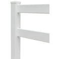 thumbnail image 6 of Traditional Outdoor White Vinyl Ranch Garden Gate Fence Border Edging Animal Barrier, 6 of 10