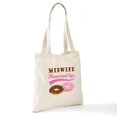 thumbnail image 7 of CafePress - Midwife Gift Doughnuts Tote Bag - Unisex Canvas Tote Bag, Beige, 1-Piece, 7 of 7