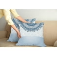 thumbnail image 2 of Ambesonne Vintage Throw Pillow Cover 2 Pack, Lace Details, 20", Slate Blue Seafoam, 2 of 7