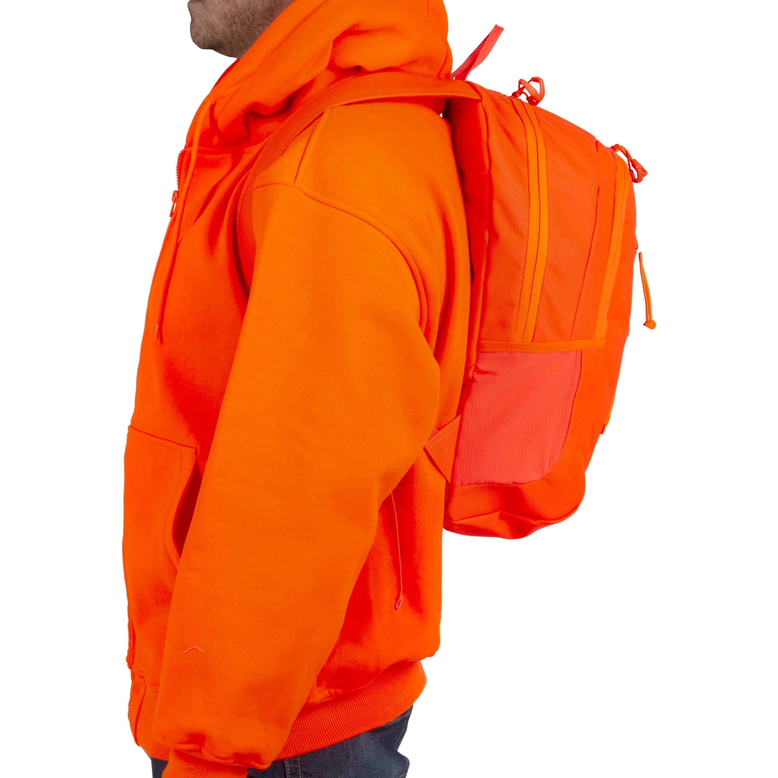 Terrain Tundra Camping Backpack, Blaze Orange, Orange, Polyester, 19238