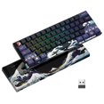 thumbnail image 1 of XVX 60% Gaming Keyboard, RGB 3-Modes Wireless Mechanical Keyboard, Mini 60 Percent Gamer Keyboard with Hot-Swappable Pre-lubed Linear Switch for Windows &, 1 of 7