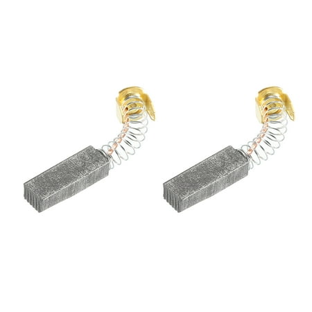

Carbon Brushes 0.79x0.28x0.2 Inch for Electric Motors Power Tool Angle Grinder Table Saw Spare Part Repair 2 Pack