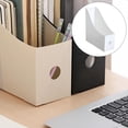 thumbnail image 5 of File Holder Desk Document Paper Vertical Organizer Stand Shelf White, 5 of 6