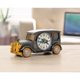 thumbnail image 5 of (patrón aleatorio). Color bronce. Reloj despertador de coche clásico. Tamaño 18,6*7,1*7,6 cm, 5 of 14