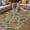 Gray Green, variant on Vintage Spring Floral Outdoor Rug for Patio/Deck/Porch, Non-Slip Large Area Rug 5 x 7 Ft, Farmhouse Flowers Green Vintage Indoor Outdoor Rugs Washable Area Rugs, Reversible Camping Rug Carpet Runner