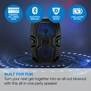iLive Wireless Tailgate Party Speaker, ISB250B, Black