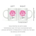 thumbnail image 5 of Koyal Wholesale Zodiac Sign Ceramic Coffee Mug, Libra Sign Symbol, Pink Watercolor Design, 5 of 5