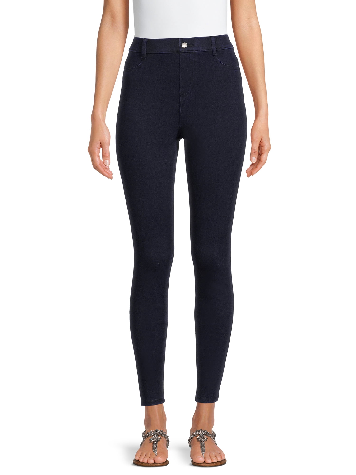 Time and Tru Women's High Rise Jeggings 