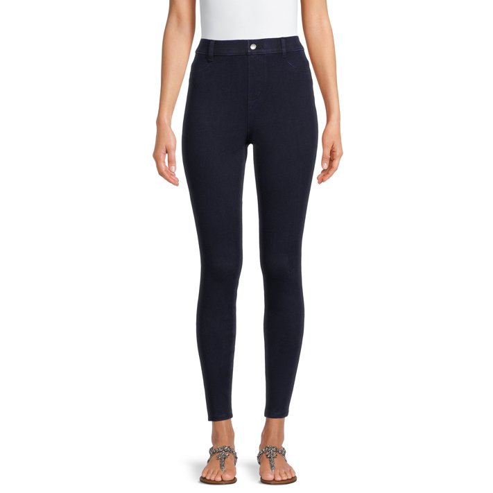 walmart time and tru high rise jeggings