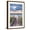 Brown Frame, variant on Art.com Wildwood, New Jersey - Beach Boardwalk Scene Art Print by Lantern Press, Black Frame Wall Art, 17" x 23"