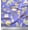 Lavender Blue, variant on Soimoi Cotton Duck Fabric Tea Cup,Star Anise & Lemon Slice Vegetable Print Fabric by the Yard 42 Inch Wide