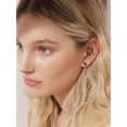 thumbnail image 3 of FOCALOOK Black Star Stud Earrings 925 Sterling Silver Hypoallergenic Small Mini Dainty Minimalist Earring Suds for Women Jewelry Gifts, 3 of 10