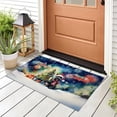 thumbnail image 3 of Merry Christmas and Happy New Year Santa Scottish Terrier Holiday Xmas Winter Doormat Scottie Dog Lover Gifts Indoor Outdoor Welcome Mat - 00024, 3 of 5