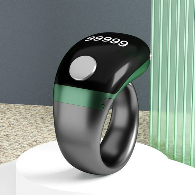 Smart Ring Counter with Display & Type-C Charging - Accurate & Portable!
