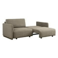 thumbnail image 6 of Serta Taggert Convertible Sofa in Brown Fabric Upholstery, 6 of 14