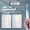 Blue, variant on Partheme Travel Toothbrushes Kit Fold Travel Size Toothbrushes Built-in Toothpaste Container, Soft Bristles for Camping, School, Business Trip, White