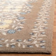 thumbnail image 2 of SAFAVIEH Martha Stewart Folklore Geometric Floral Wool Area Rug, Monk's Cloth, 4' x 6', 2 of 5