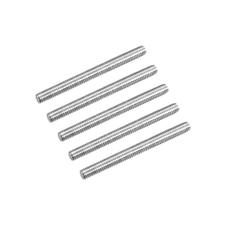 

Uxcell Fully Threaded Rod M4 x 40mm 0.7mm Thread Pitch 304 Stainless Steel Right Hand Threaded Rods Bar Studs 5 Pack