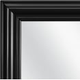 thumbnail image 4 of Over-The-Door Mirror with Hardware, 14.25IN X 50.25IN, Black, 4 of 6