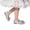 Silver, variant on Toddler Flower Girl Dress Shoes - Girl Ballet Flats Party School Shoes Wedding