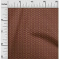 thumbnail image 1 of oneOone Polyester Lycra Maroon Fabric Check & Geometric Sewing Craft Projects Fabric Prints By Yard 56 Inch Wide, 1 of 4