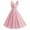 Pink, variant on Xihbxyly Womens Dresses Oversized Solid Color Off the Shoulder Cocktail-Length Dress Leisure Slim Fit Sleeveless Sundress