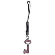 Pink Key Wireless Phone Charm