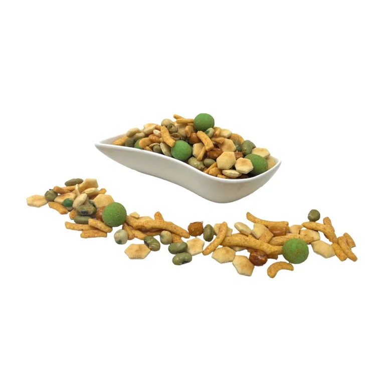 wasabista  YANKEETRADERS Brand, 2 lbs Spicy Wasabi Trail Mix, Salty