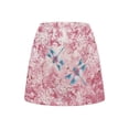 thumbnail image 2 of Uorisango Blue Dragonfly Flower Tennis Skirt for Women Size 2XL Stretchy Versatile Tennis Golf Skirts for Women with Shorts Fashion Relaxed Outing Wear with Pockets Workout Sports, 2 of 7