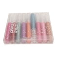 thumbnail image 2 of Lustrous Lip Gloss, Delicate Moisturizing Glitter Lip Gloss Safe 9pcs 0.1oz  For Cosplay Event, 2 of 8