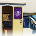 thumbnail image 2 of FUIALDOLG RV Door Window Shade 17.3'' x 26'', Half-Fold Design RV Window Cover with UV Protection and Privacy Features for Campers, Travel Trailers, Hook and Loop Design (Purple Rose Butterfly Horse), 2 of 7
