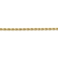 thumbnail image 3 of 14K Yellow Gold 3.20mm Diamond Cut Rope With Lobster Clasp Chain 16 IN, 3 of 5