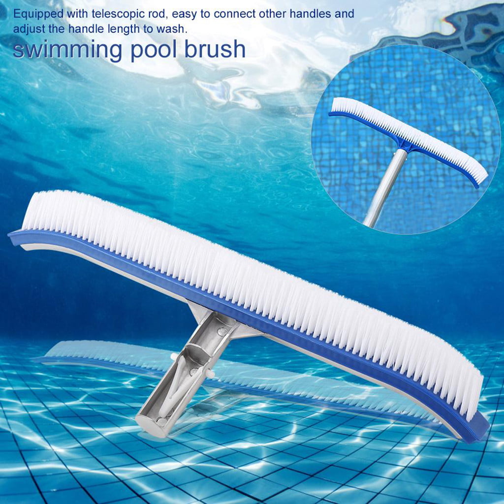 Details about   Hot Tub Premium Aluminium Swimming Pool Cleaning Brush Head Heavy Duty Wall Spa 