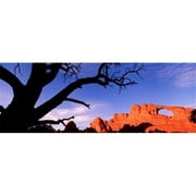 Skyline Arch  Arches National Park  Utah  USA Poster Print by  - 36 x 12