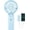 Clear‑Blade Blue, variant on HandFan 5200mAh Portable Handheld Fan Rechargeable - 3 Speeds Foldable Personal Cooling, 2-IN-1 Hand Held Fan Battery Operated, 20H Runtime for/Travel/Summer/Concerts/Women (Black&Blue)
