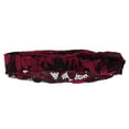 thumbnail image 3 of Unique Bargains 1 Pc Headband Flower Lace Wide Hairband for Women Wine Red, 3 of 5
