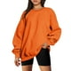 thumbnail image 1 of Gibobby Sudadera oversize mujer Sudaderas de Halloween para mujer lindas camisetas con gráficos de fantasma playera casual de manga larga(Naranja,CH), 1 of 3