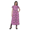 thumbnail image 1 of Moomaya Robe Kurti Longue Indienne Imprimée en Coton Tunique Robes pour Femmes, 1 of 5