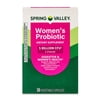 Spring Valley Women's Probiotic Dietary Supplement Vegetarian Capsules for Digestive Health, 30 Count