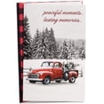 thumbnail image 3 of Card-Boxed-Christmas-Red Truck-Peaceful Moments (Box of 18), 3 of 7