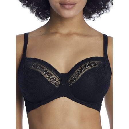 

Dominique Womens Tessa Lace Side Support Bra Style-7400