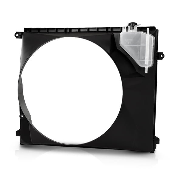 Blcak Fan Shroud Radiator With Coolant Reservoir Plastic Fit For Toyota Tacoma 2005-2015 TO3110159