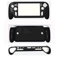 thumbnail image 3 of Soft Silicone Protective Case for Handheld Gaming Consoles, ROG ALLY X & Similar Devices, Shockproof Anti-Scratch Cover, Ergonomic Grip, Black, 3 of 8